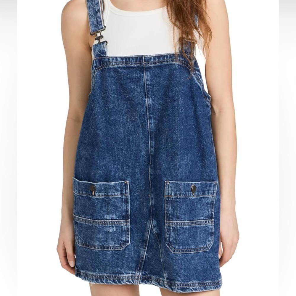 Free People Overall Smock Mini